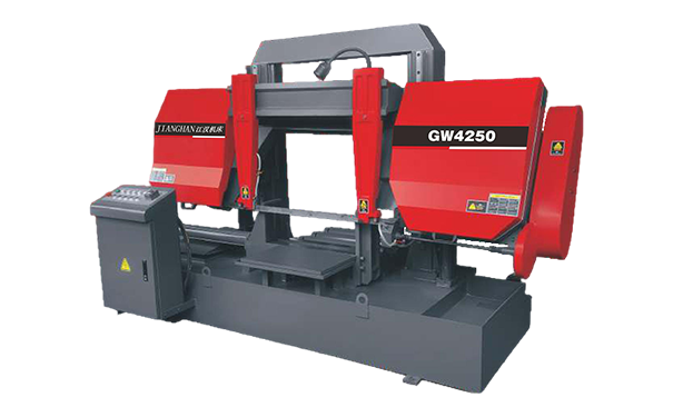 巴马GW4250双柱龙门卧式带锯床