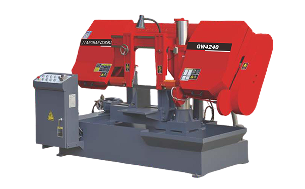 巴马GW4240双柱卧式带锯床