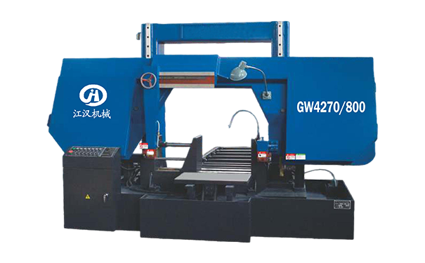 巴马GW4270/800双柱龙门卧式带锯床